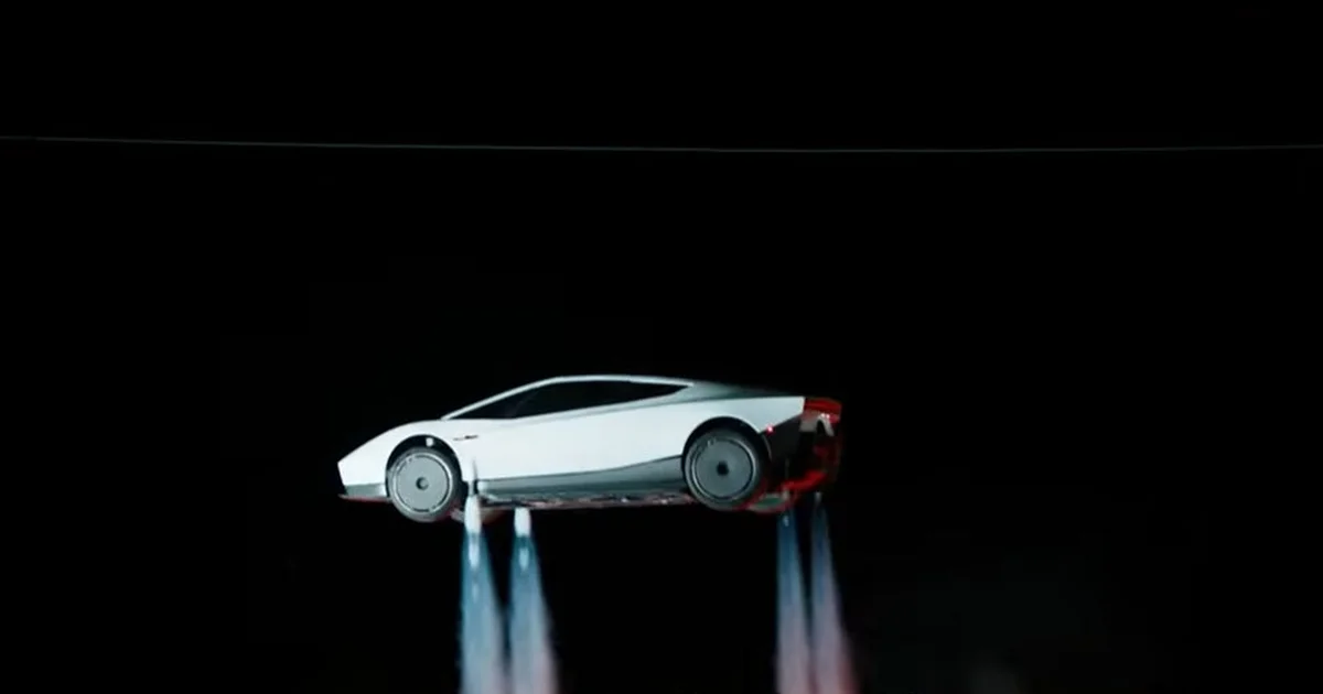 Tesla Roadster : la voiture volante, ce qu'on sait vraiment